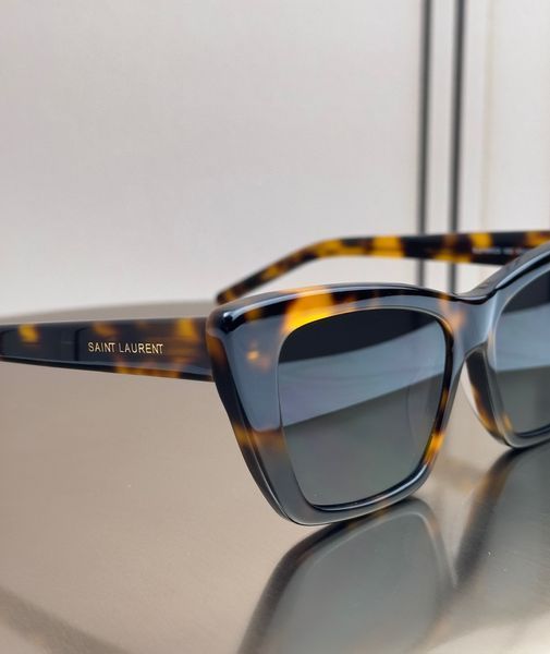 Сонцезахисні окуляри Saint Laurent SL 276 Mica черепахові котяче око жіночі