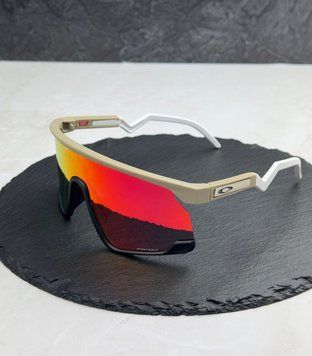 Сонцезахисні окуляри Oakley BXTR OO9280 бежеві Prizm ретро спортивні чоловічі
