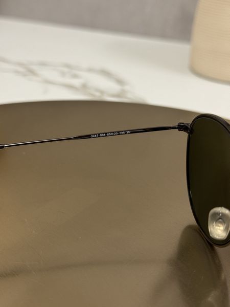 Сонцезахисні окуляри Ray-Ban Round Metal RB3447 ганметал круглі G15 унісекс