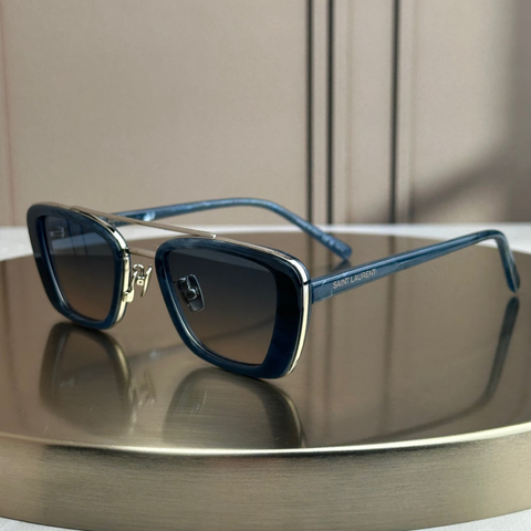 Сонцезахисні окуляри Saint Laurent SL 825 Blue Marble/Blue Gradient