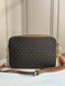 Жіноча сумка Michael Kors Jet Set Large Printed Logo Crossbody Bag Brown &mdash; фото 3