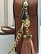 Жіноча сумка Michael Kors Jet Set Large Printed Logo Crossbody Bag Brown &mdash; фото 5