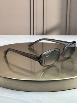 Сонцезахисні окуляри Ray-Ban RB4441D прозорі сірі, сіро-зелений градієнт, овальні, жіночі, унісекс, оригінал RBN70598 фото