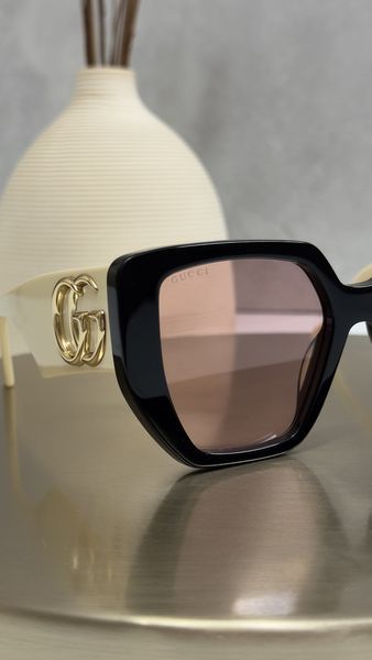 Сонцезахисні окуляри Gucci GG0956S 002 гавана коричнева лінза жіночі