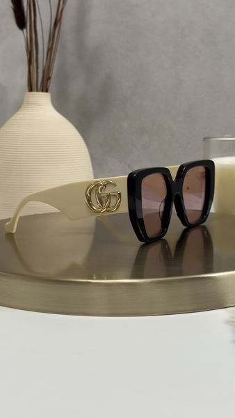 Сонцезахисні окуляри Gucci GG0956S 002 гавана коричнева лінза жіночі