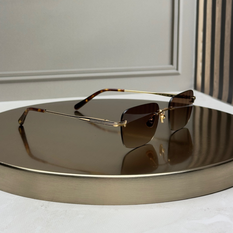 Солнцезащитные очки Tom Ford Jake FT1354 Gold/Brown Gradient