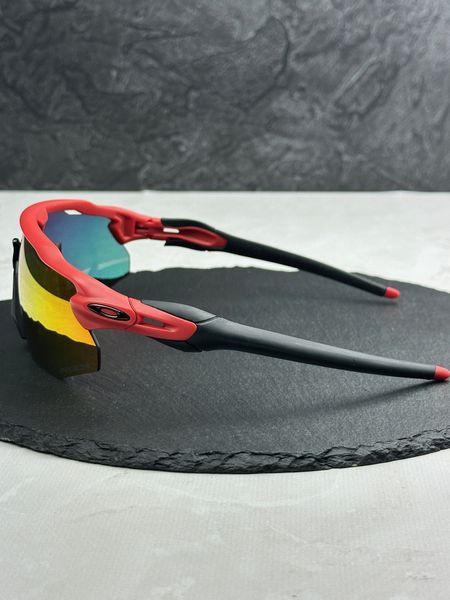 Сонцезахисні окуляри Oakley Radar EV Advancer OO9442 червоні спортивні чоловічі