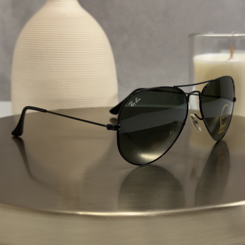 Сонцезахисні окуляри Ray-Ban RB3025 L2823 Aviator Black/Green