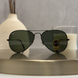 Сонцезахисні окуляри Ray-Ban RB3025 L2823 Aviator Black/Green &mdash; фото 2