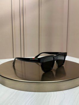 Сонцезахисні окуляри Gucci GG1862S чорні прямокутні Web темна лінза унісекс