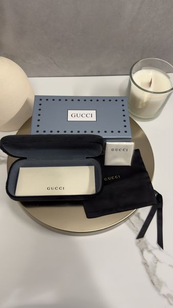 Сонцезахисні окуляри Gucci GG1425S 001 чорні сіра лінза жіночі