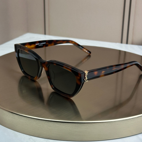 Сонцезахисні окуляри Saint Laurent SL M127/F Havana/Grey