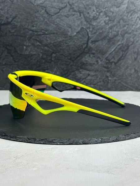 Сонцезахисні окуляри Oakley Sphaera жовті Prizm спортивні чоловічі