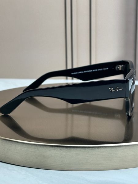 Сонцезахисні окуляри Ray-Ban Mega Wayfarer RB0840S чорні G15 поляризовані унісекс