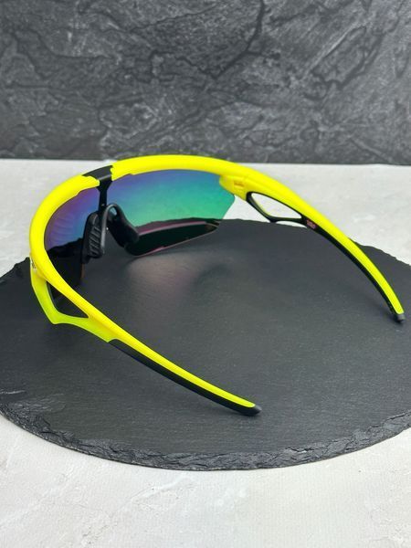Сонцезахисні окуляри Oakley Sphaera жовті Prizm спортивні чоловічі