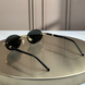Сонцезахисні окуляри Montblanc MB0415S Black/Gold/Dark Grey &mdash; фото 5