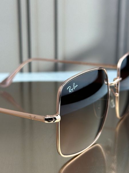Сонцезахисні окуляри Ray-Ban Square RB1971 рожеве золото фотохромні квадратні унісекс