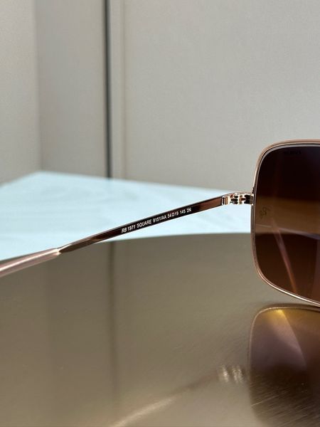Сонцезахисні окуляри Ray-Ban Square RB1971 рожеве золото фотохромні квадратні унісекс