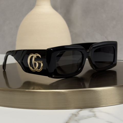 Сонцезахисні окуляри Gucci GG0811S Black/Grey