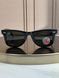 Сонцезахисні окуляри Ray-Ban Original Wayfarer RB2140 чорні, зелена лінза G15, поляризовані, унісекс, класика, оригінал RBN56998 фото 2