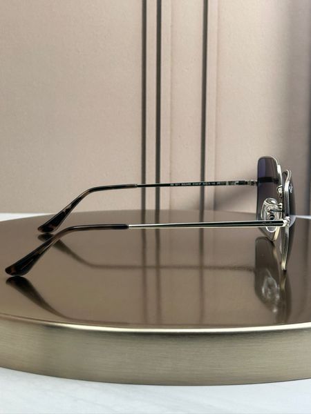 Сонцезахисні окуляри Ray-Ban Square RB1971 срібні синя лінза квадратні унісекс
