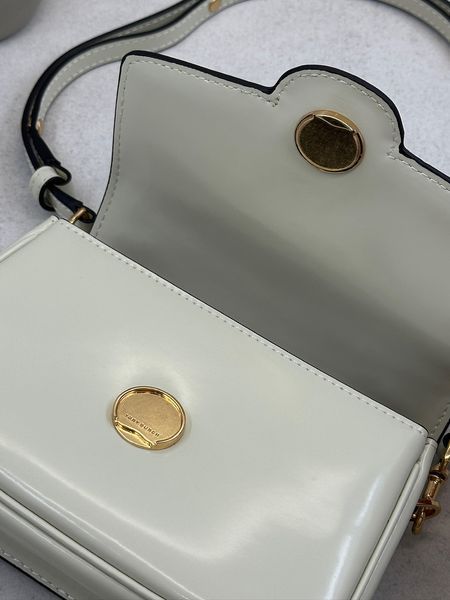 Жіноча шкіряна сумка TORY BURCH Robinson Crossbody біла