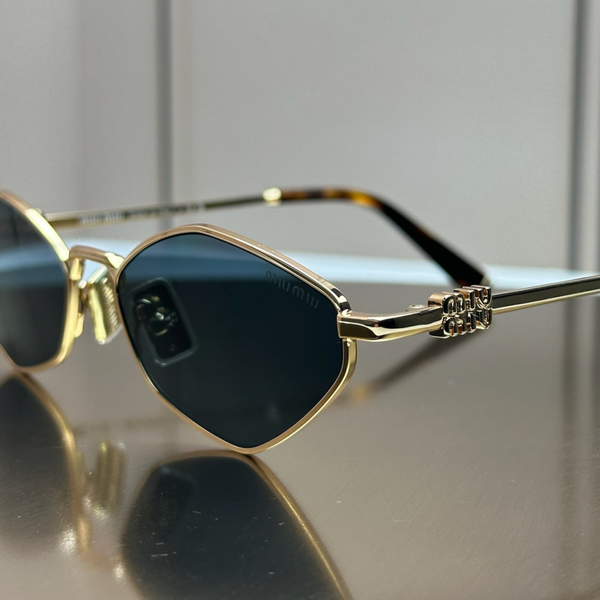 Сонцезахисні окуляри Miu Miu SMU 56Z Gold Havana/Dark Grey