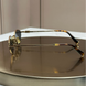 Сонцезахисні окуляри Miu Miu SMU 56Z Gold Havana/Dark Grey &mdash; фото 4