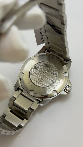 Мужские часы Emporio Armani Diver AR11338 (Серебристый / Зеленый циферблат)