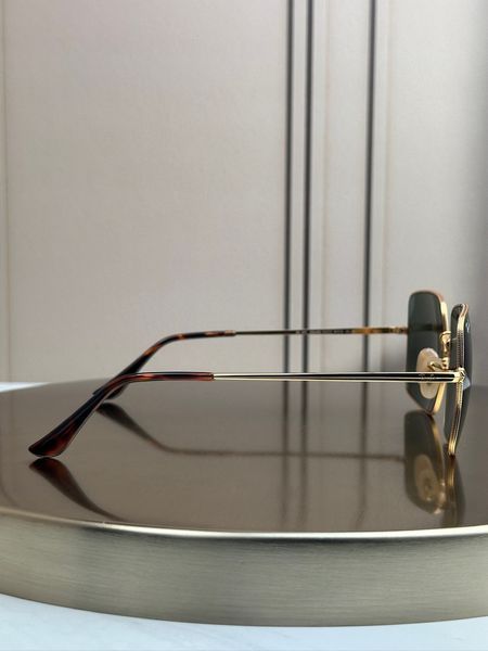 Сонцезахисні окуляри Ray-Ban Square RB1971 золоті G15 квадратні унісекс