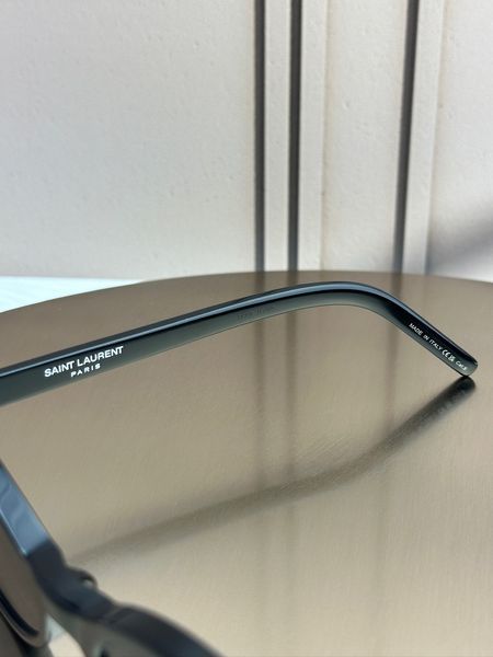 Сонцезахисні окуляри Saint Laurent SL 751 Jeanne чорні круглі ацетат жіночі