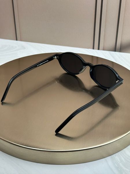 Сонцезахисні окуляри Saint Laurent SL 751 Jeanne чорні круглі ацетат жіночі