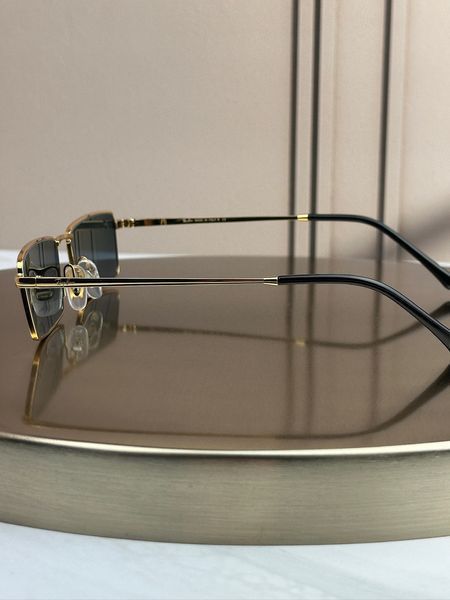 Сонцезахисні окуляри Ray-Ban RB3741 золото сіро-блакитна лінза прямокутні унісекс