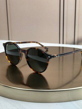 Сонцезахисні окуляри Ray-Ban Bernard RB2230 гавана G15 круглі унісекс