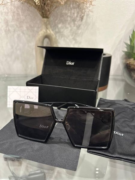 Сонцезахисні окуляри Dior 30Montaigne SUD Black/Grey Gradient Force21 фото