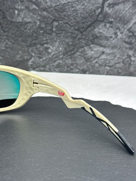 Сонцезахисні окуляри Oakley Lateralis бежеві Prizm дзеркальні спортивні чоловічі