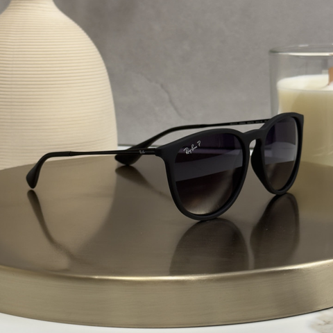 Сонцезахисні окуляри Ray-Ban RB4171 Erika Matte Black/Grey Gradient Polarized