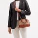 Жіноча сумка-кросбоді Coach Sabrina 25 коричнева карамель, екошкіра &mdash; фото 10