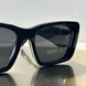 Сонцезахисні окуляри Prada SPR 08Y Black/Dark Grey &mdash; фото 3