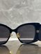 Сонцезахисні окуляри Saint Laurent SL M119/F Blaze 001 &mdash; великі чорні з золотим YSL, жіночі, оригінал Force 16 фото 6