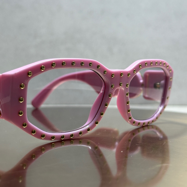 Сонцезахисні окуляри Versace VE4361 Medusa Biggie Pink/Light Grey