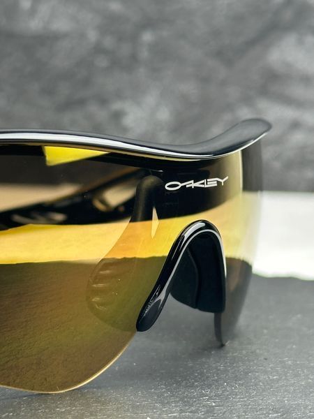 Сонцезахисні окуляри Oakley RadarLock Path чорні золоті Prizm спортивні чоловічі