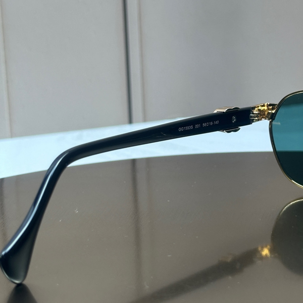 Сонцезахисні окуляри Gucci GG1593S Gold/Grey