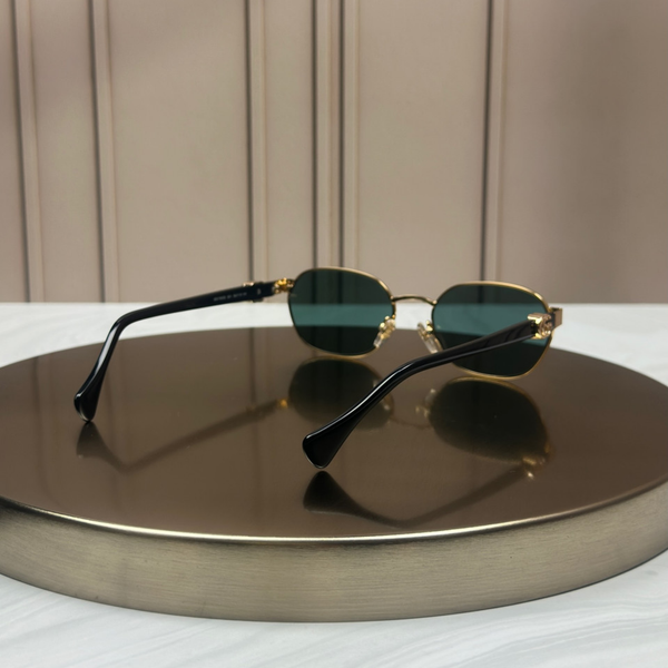 Сонцезахисні окуляри Gucci GG1593S Gold/Grey