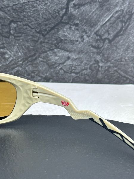 Сонцезахисні окуляри Oakley Lateralis бежеві Prizm поляризовані спортивні чоловічі