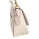 Жіноча сумка шкіряна Coach Soft Tabby Shoulder Bag молочна COA10398 фото 3