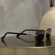 Сонцезахисні окуляри Gucci GG1221S Gold/Black &mdash; фото 2