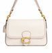 Жіноча сумка шкіряна Coach Soft Tabby Shoulder Bag молочна COA10398 фото 1