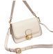 Жіноча сумка шкіряна Coach Soft Tabby Shoulder Bag молочна COA10398 фото 4
