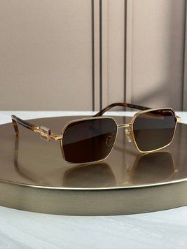 Сонцезахисні окуляри Dolce & Gabbana DG2316 золоті прямокутні чоловічі